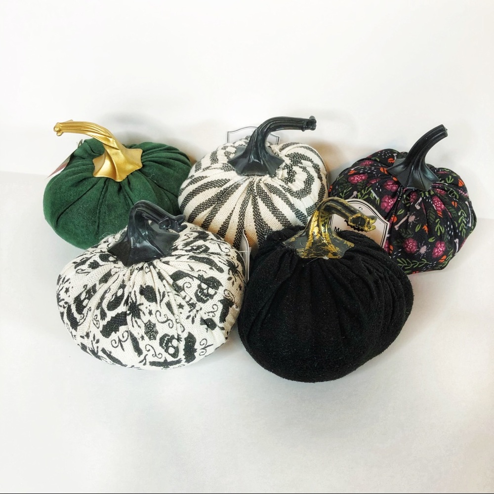 5 ct Target Mini Fabric Pumpkins